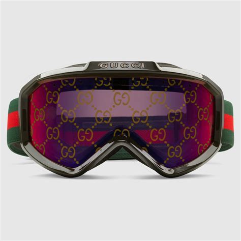 gucci goggles bladee|Gucci ski goggles in green injected .